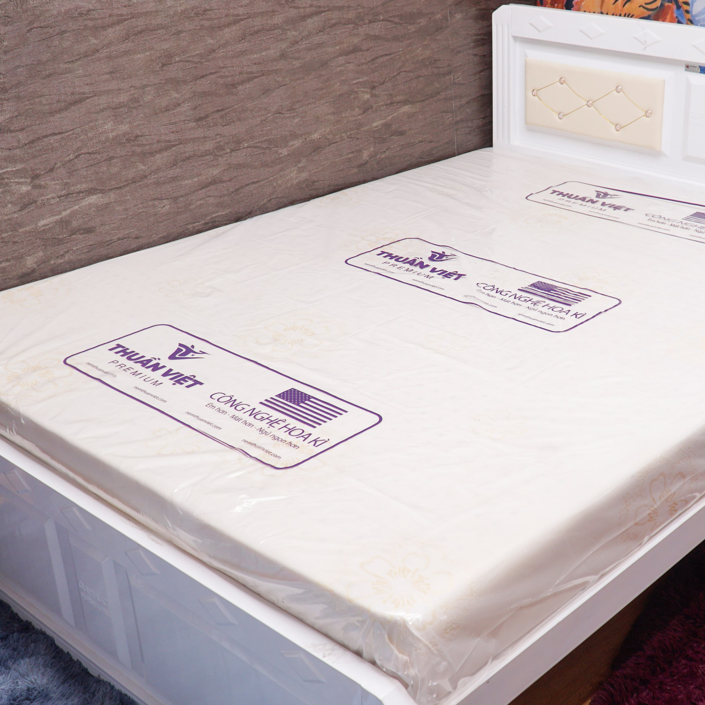 Nệm Foam Cao Cấp Thuần Việt Platinum Công Nghệ Hoa Kỳ, Kháng Khuẩn Tối Ưu