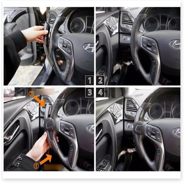 Trợ Lực Vô Lăng Carbon cho Ôtô