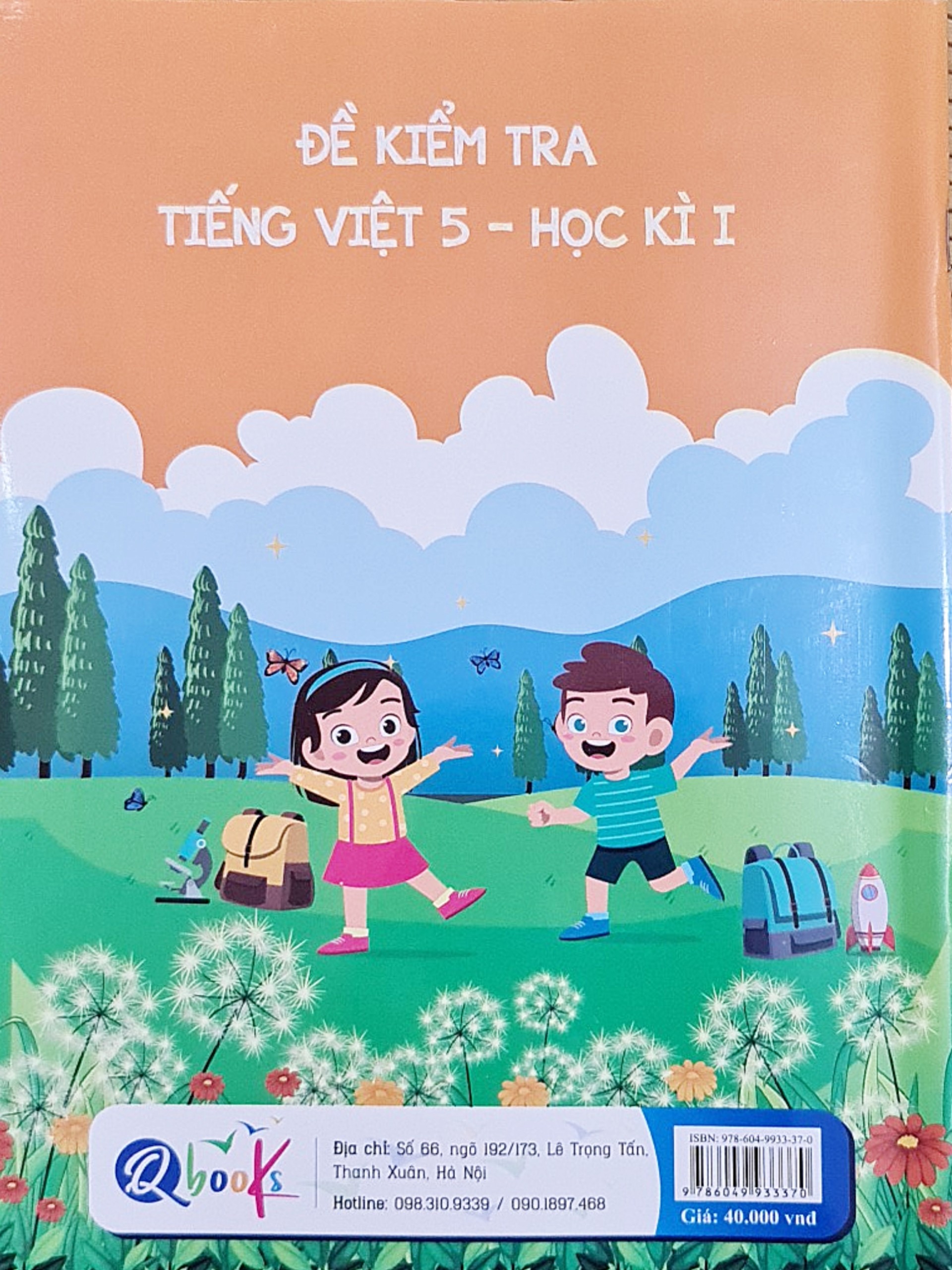 Sách - Đề kiểm tra Tiếng Việt 5 học kì I