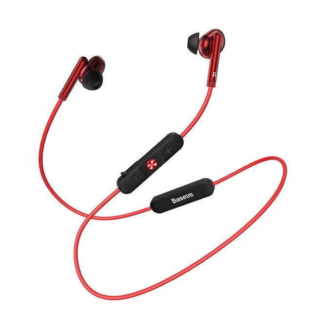 Tai nghe Earphone thể thao Bluetooth kháng nước IPx5 hiệu Baseus Encok S30 trang bị Blueooth 5.0 âm thanh Hifi nghe nhạc liên tục 7h - Hàng chính hãng