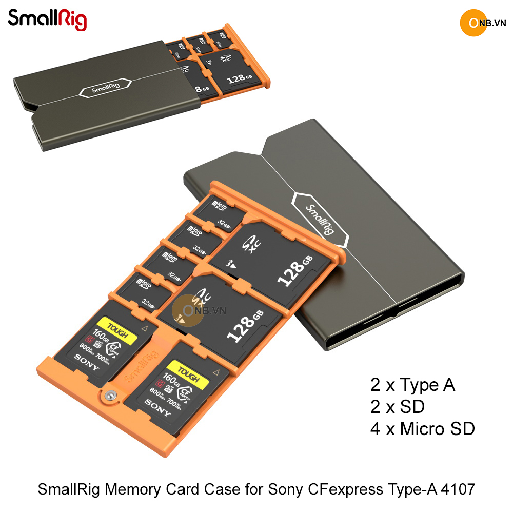 SmallRig Memory Card Case for Sony CFexpress Type-A 4107