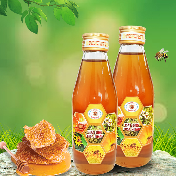 Mật ong hoa nhãn Tín Phát