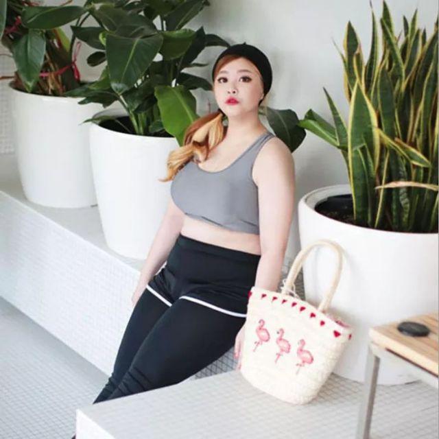 Đồ bơi 4 mảnh tay dài big size S21