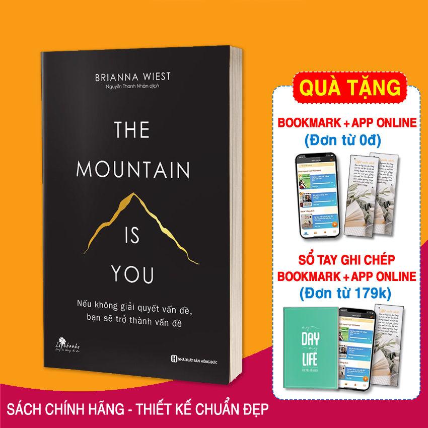 Sách The Mountain Is You – Nếu Không Giải Quyết Vấn Đề, Bạn Sẽ Trở Thành Vấn Đề