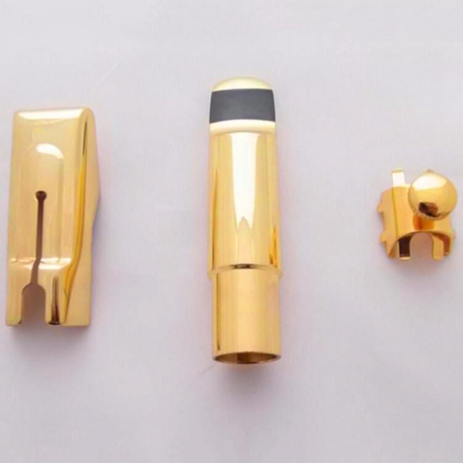 Alto Mouthpiece with Ligature and for Beginners Golden Size 5