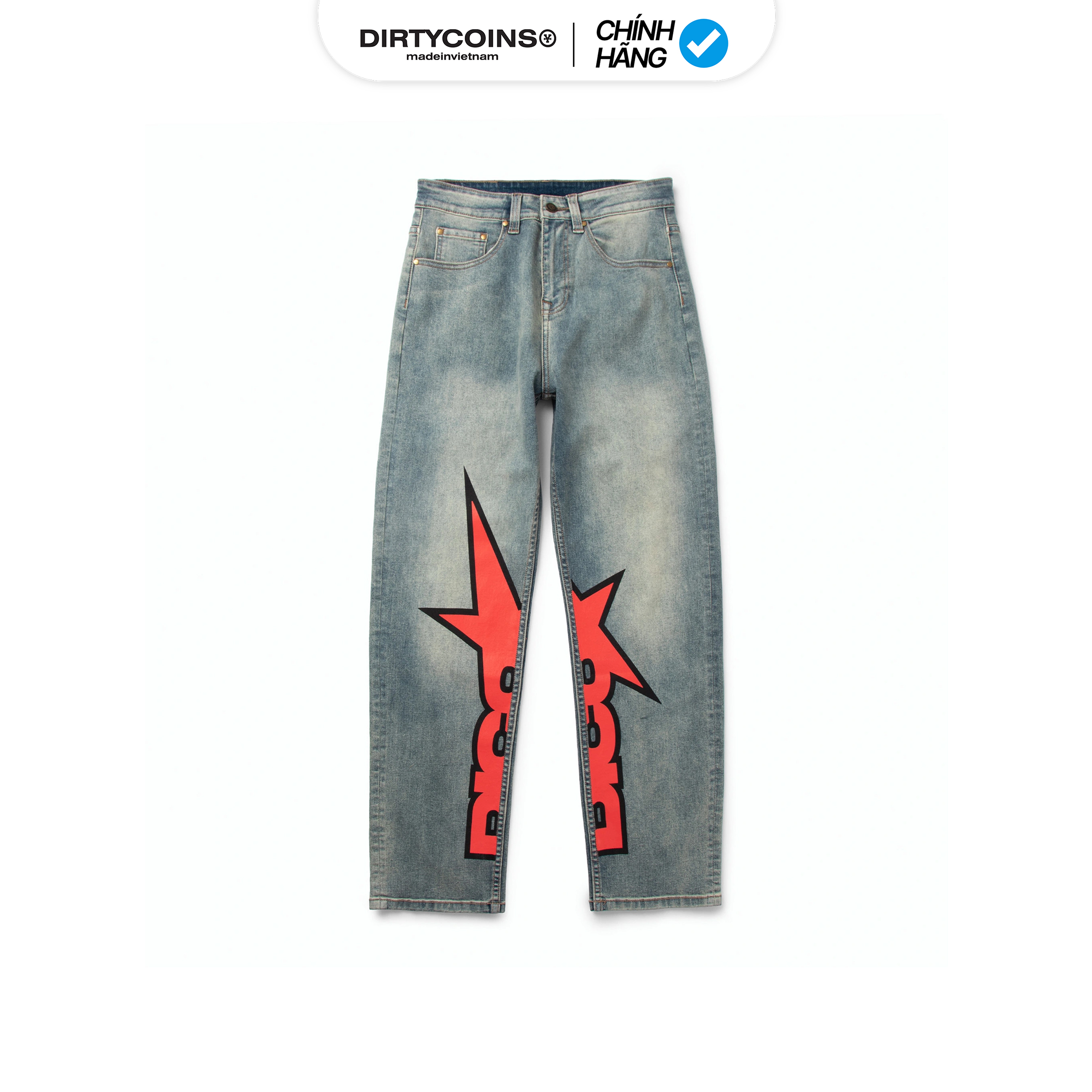 Quần DirtyCoins Rock Star Jeans - Moss Blue