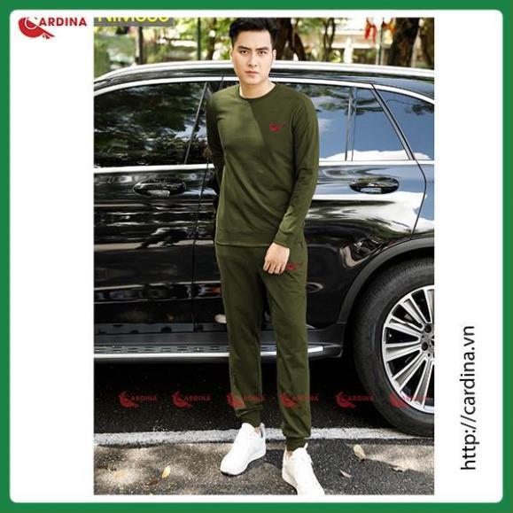 Bộ Quần Áo Thu Đông Nam, kiểu dáng thể thao, đa phong cách, sợi cotton mềm,co giãn thoải mái