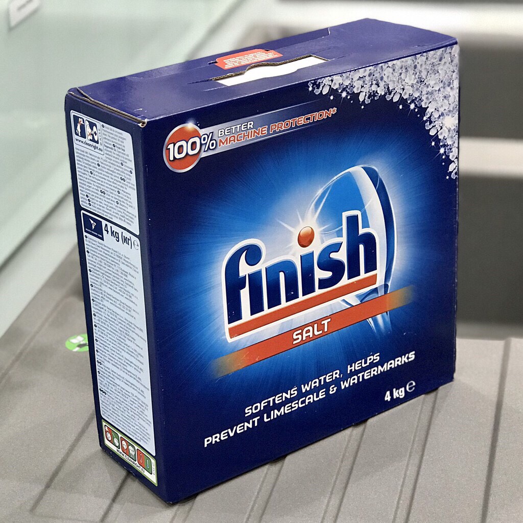 Combo Viên rửa bát Finish Classic 100 viên + Muối Finish 4.0kg + Nước làm bóng Finish 400ml