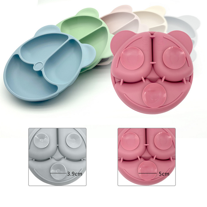 Set 6 Dụng Cụ Ăn Dặm Mama Bear Silicone Cao Cấp Dành Cho Bé - Home and Garden