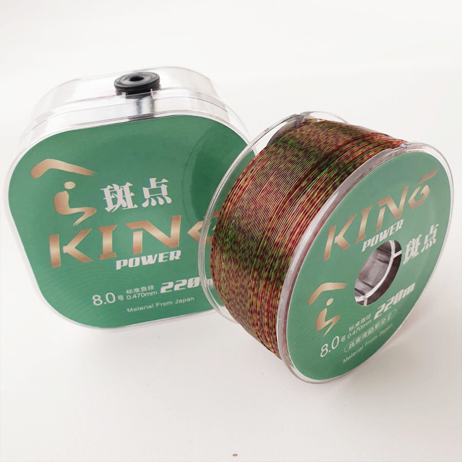 King Power Cước câu cá nhật bản cao cấp 220m dùng làm dây trục câu cá DC8