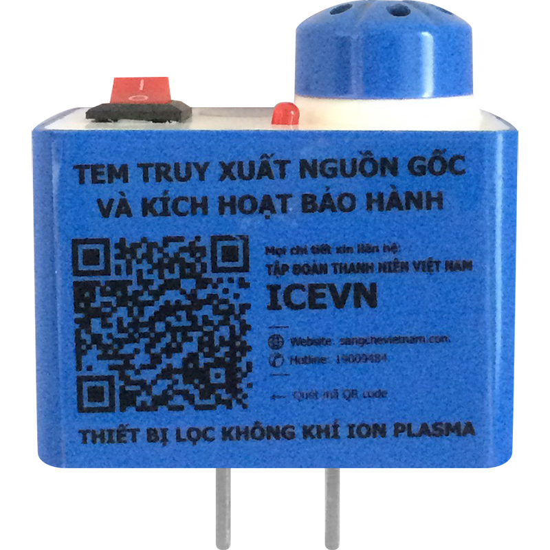 Thiết Bị Lọc Không Khí ion Plasma ICEVN - Hàng Chính Hãng