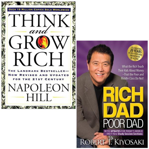 Combo Rich Dad Poor Dad + Think and Grow Rich (Bộ 2 Cuốn)