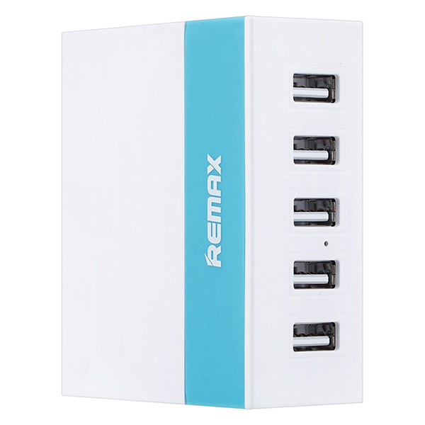 Adapter Sạc 5 Cổng USB Remax RU-U1 5.2 A60 (Màu Ngẫu Nhiên) - Hàng Chính Hãng