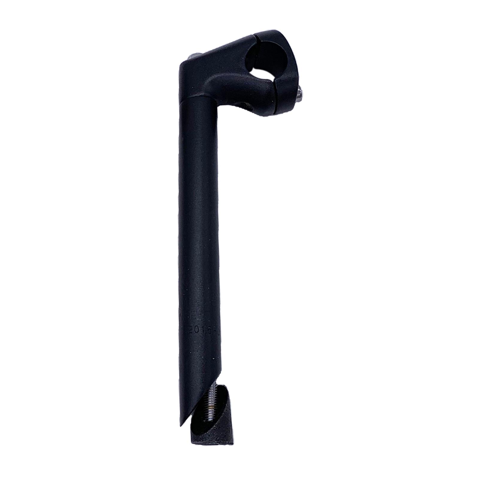 Bike Quill Stem 25.4mm Handlebar Folding Bicycle Handle Bar Riser 1" Fork Gooseneck Stem for BMX Road Folding Bikes, Beach Cruiser Bicycles
