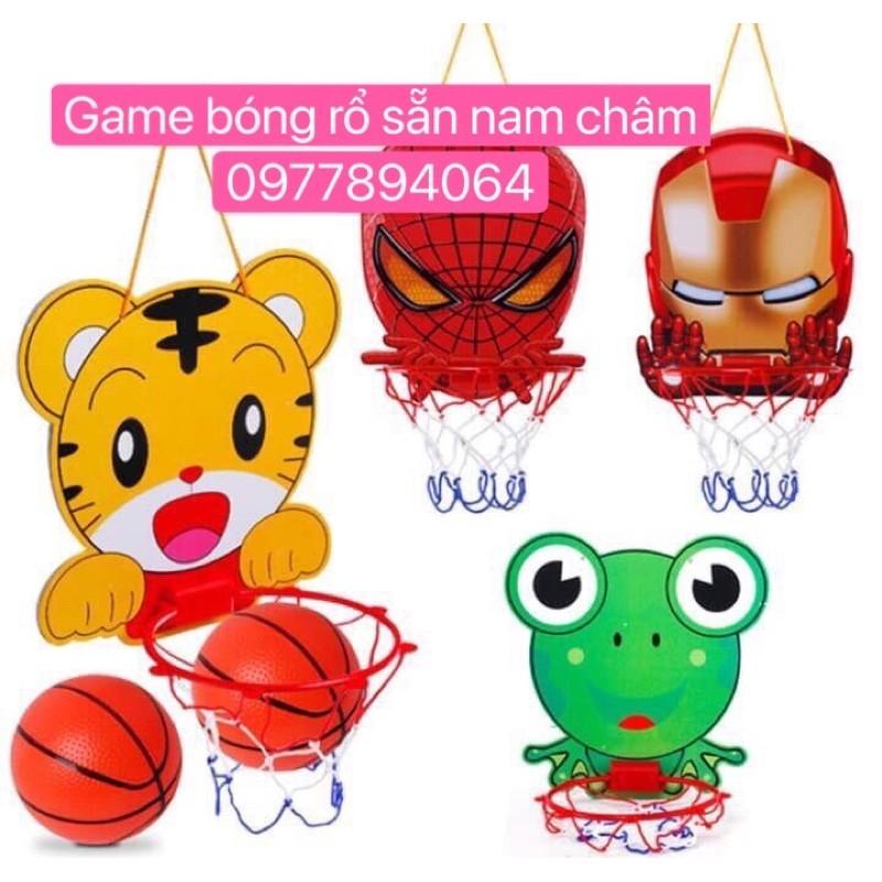 Bóng rổ mini sẵn nam châm️ - basket ball game (game dạy học hấp dẫn)