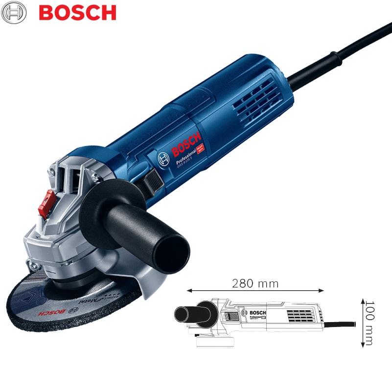 MÁY MÀI GÓC ĐIỀU TỐC 900W 125MM BOSCH GWS 900-125 S - HÀNG CHÍNH HÃNG