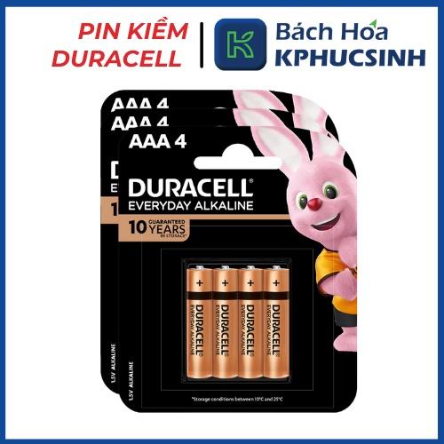 Pin kiềm Duracell Everyday AAA vỉ 4 viên