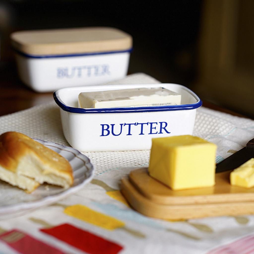 Butter Dish with Lid Freshness Multifunctional Storage for Counter Butter