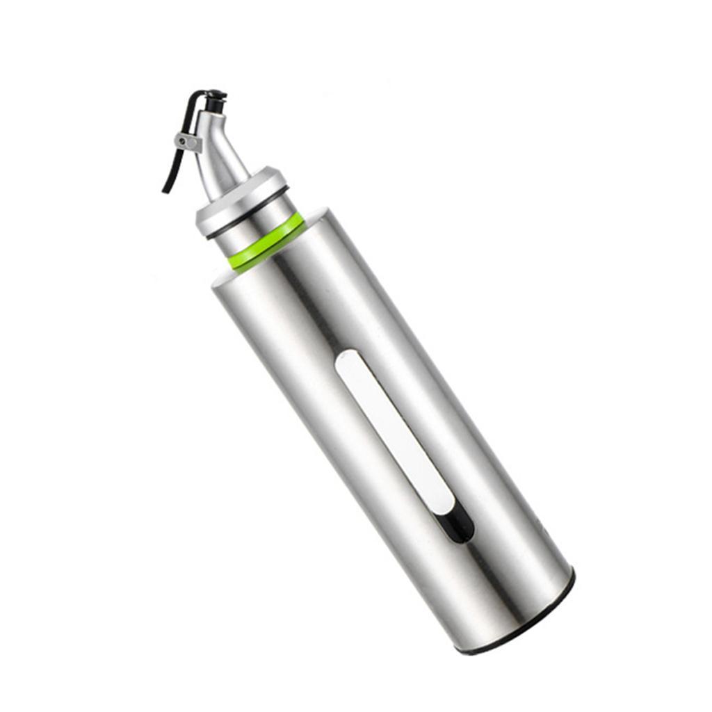 2 Pieces Vinegar Dispenser Pourer Bottle Olive Oil Container Safe Durable