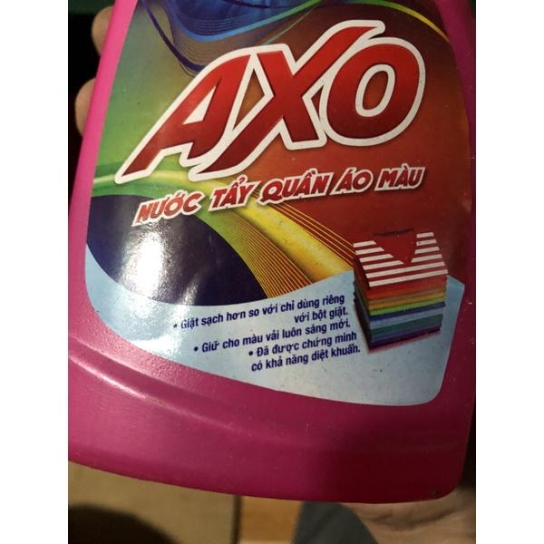 Nước tẩy quẩn áo màu Axo 400ml không làm phai màu quần áo