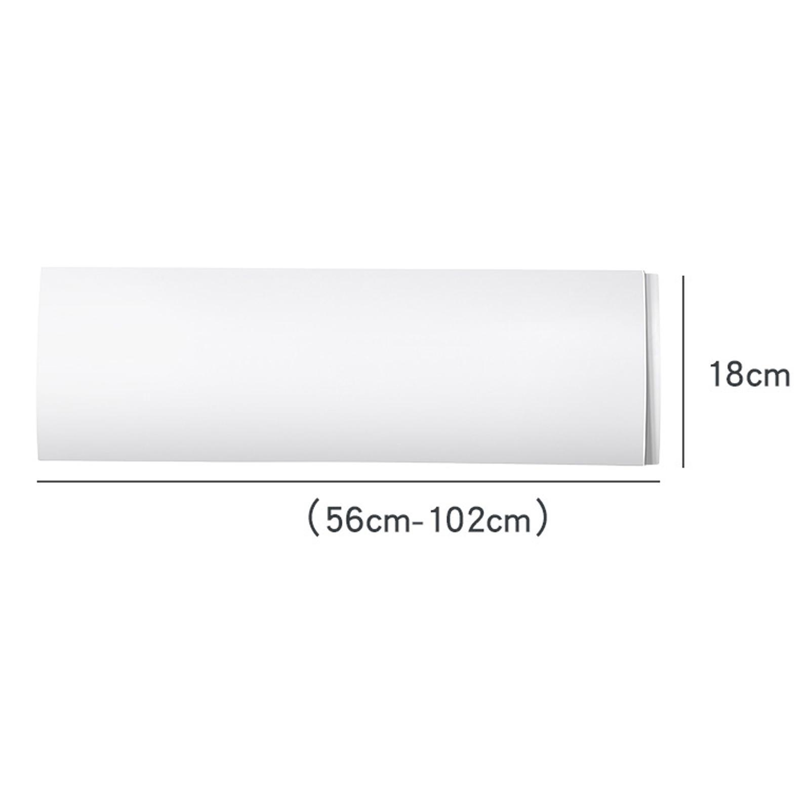 Air Conditioner Deflector Outlet Air Baffle Air Deflector Adjustable Telescopic Windshield