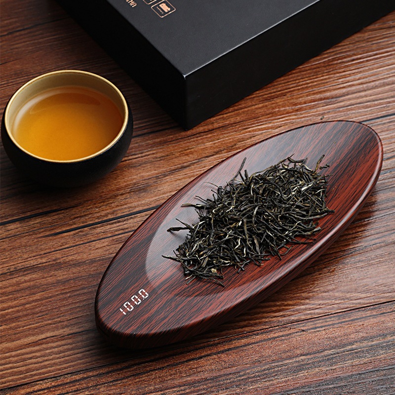 Cân tiểu ly điện tử cân trà vân gỗ, Cung nhãn trà (Sản phẩm được tặng kèm dây sạc)