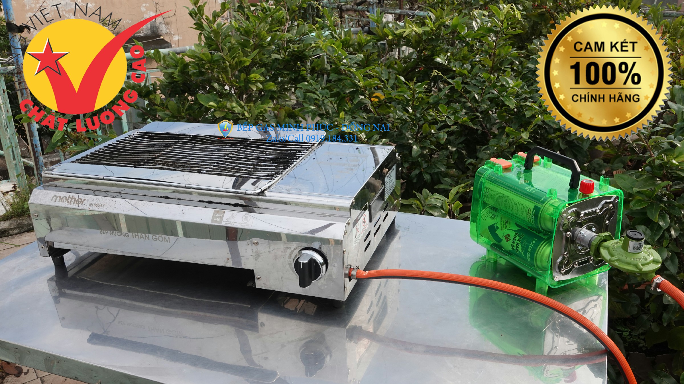 Hộp lon gas mini 4X - Giải pháp thay thế bình gas lớn 12Kg - HÀNG CHÍNH HÃNG