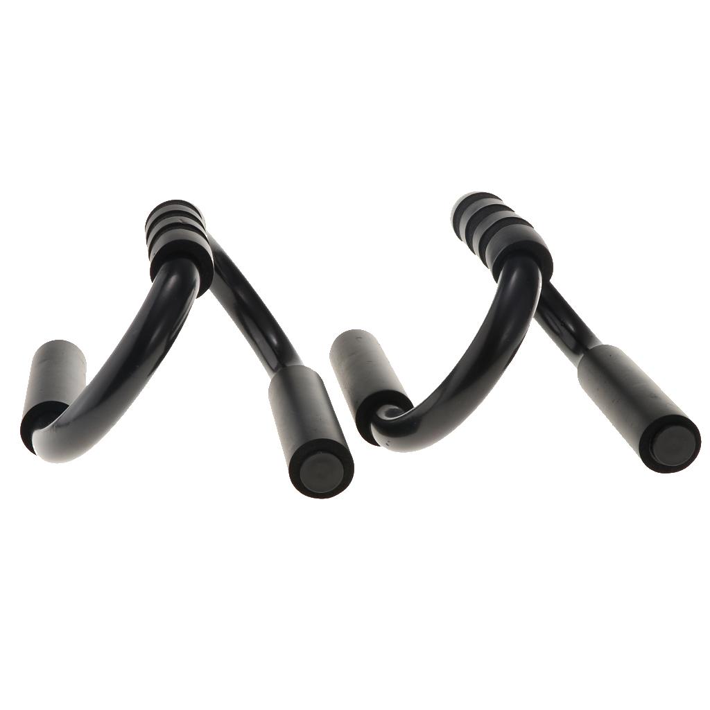 Ab Wheel Roller Fitness Workout Equipment Push Up Bar Chest Arm Muscle Trainer