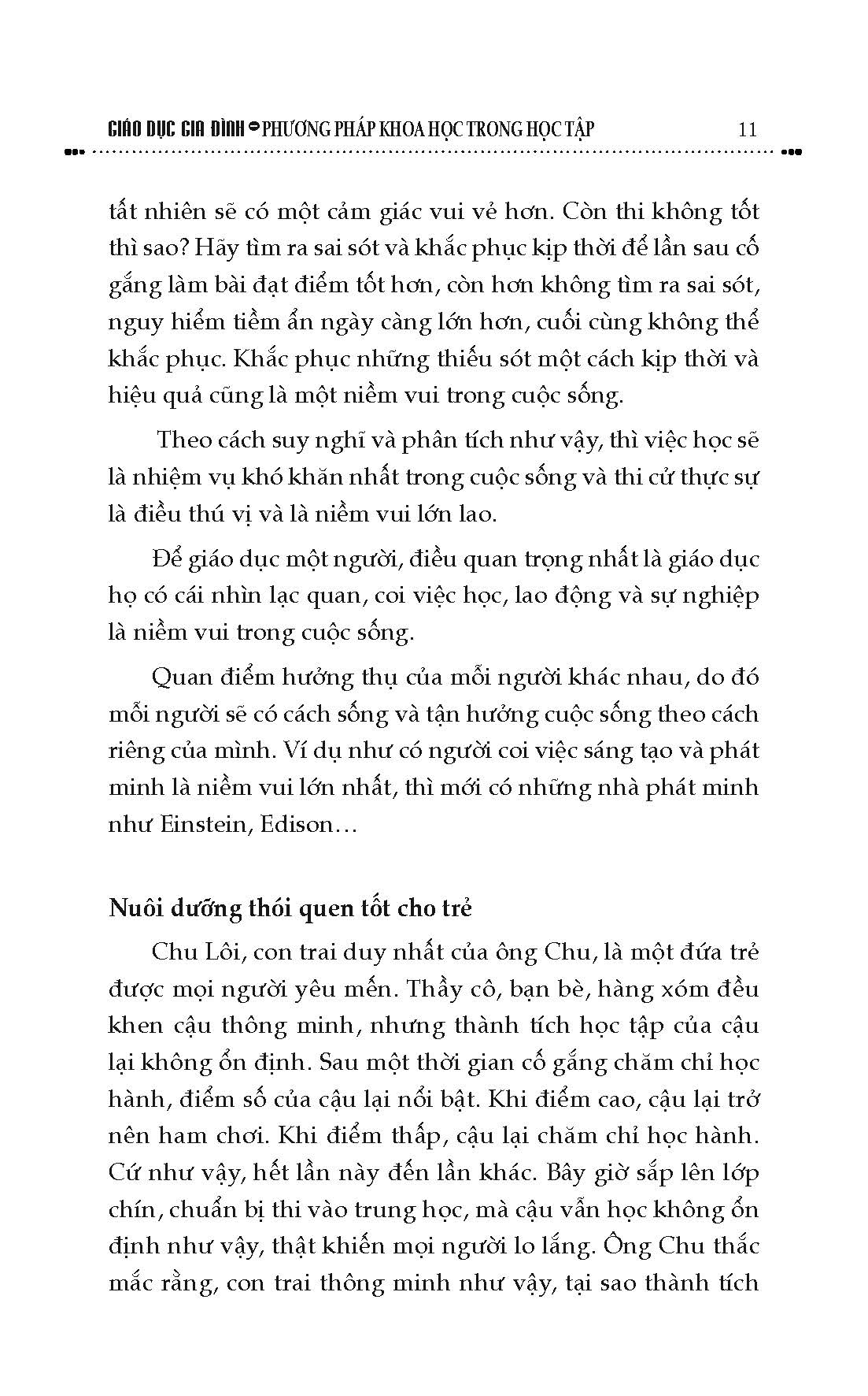 Giáo Dục Gia Đình - Phương Pháp Khoa Học Trong Học Tập