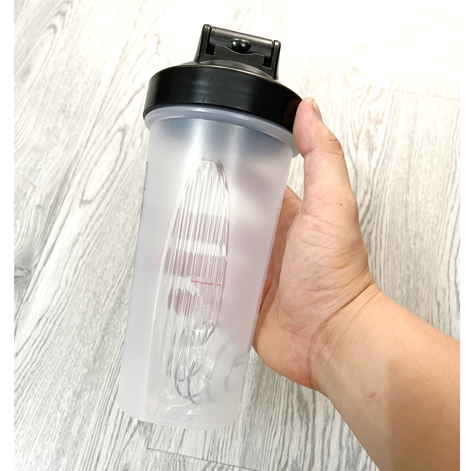 Bình lắc Shaker pha sữa cho người tập GYM hiệu TCSPORTFOOD - Bình nước thể thao Shaker 600 ml (có nhiều màu lựa chọn)