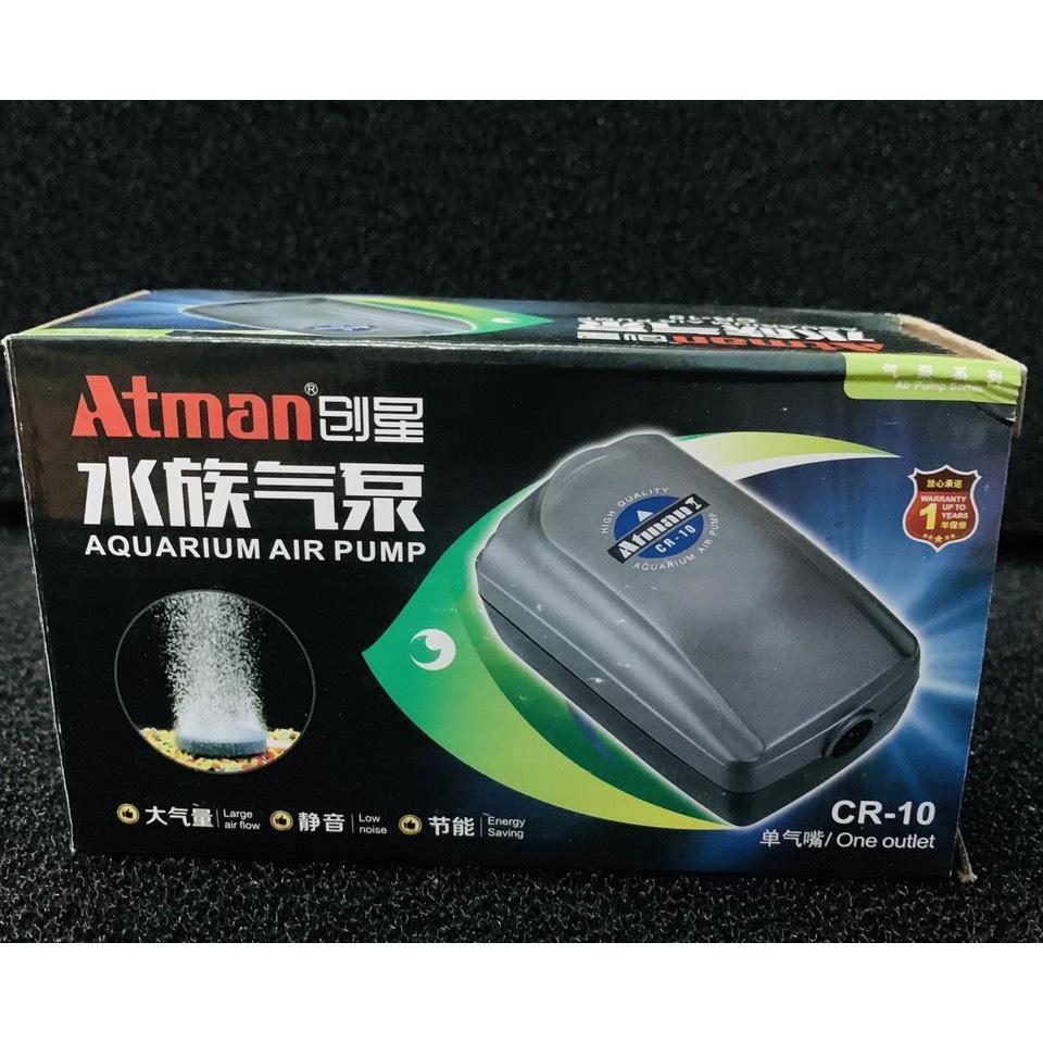 Máy sủi oxy Atman CR-10 cho hồ cá