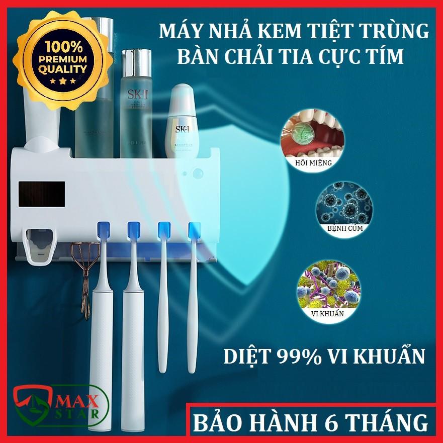 Máy tiệt trùng khử trùng bàn chải tia UV, Hộp đựng bàn chải Nhả kem đánh răng