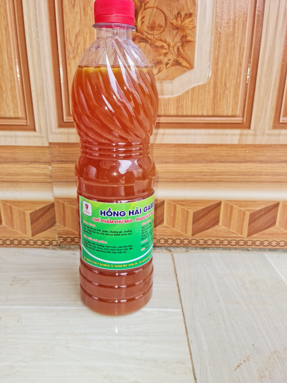 Chế phẩm khử mùi phân hủy rác sinh học chai 1l