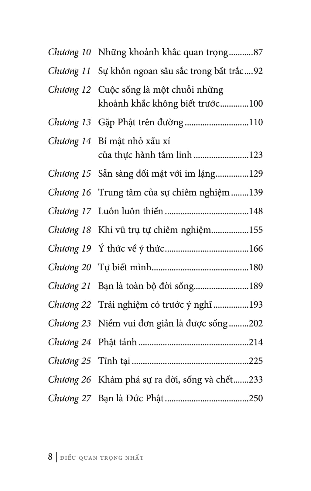 Điều Quan Trọng Nhất - Adyashanti