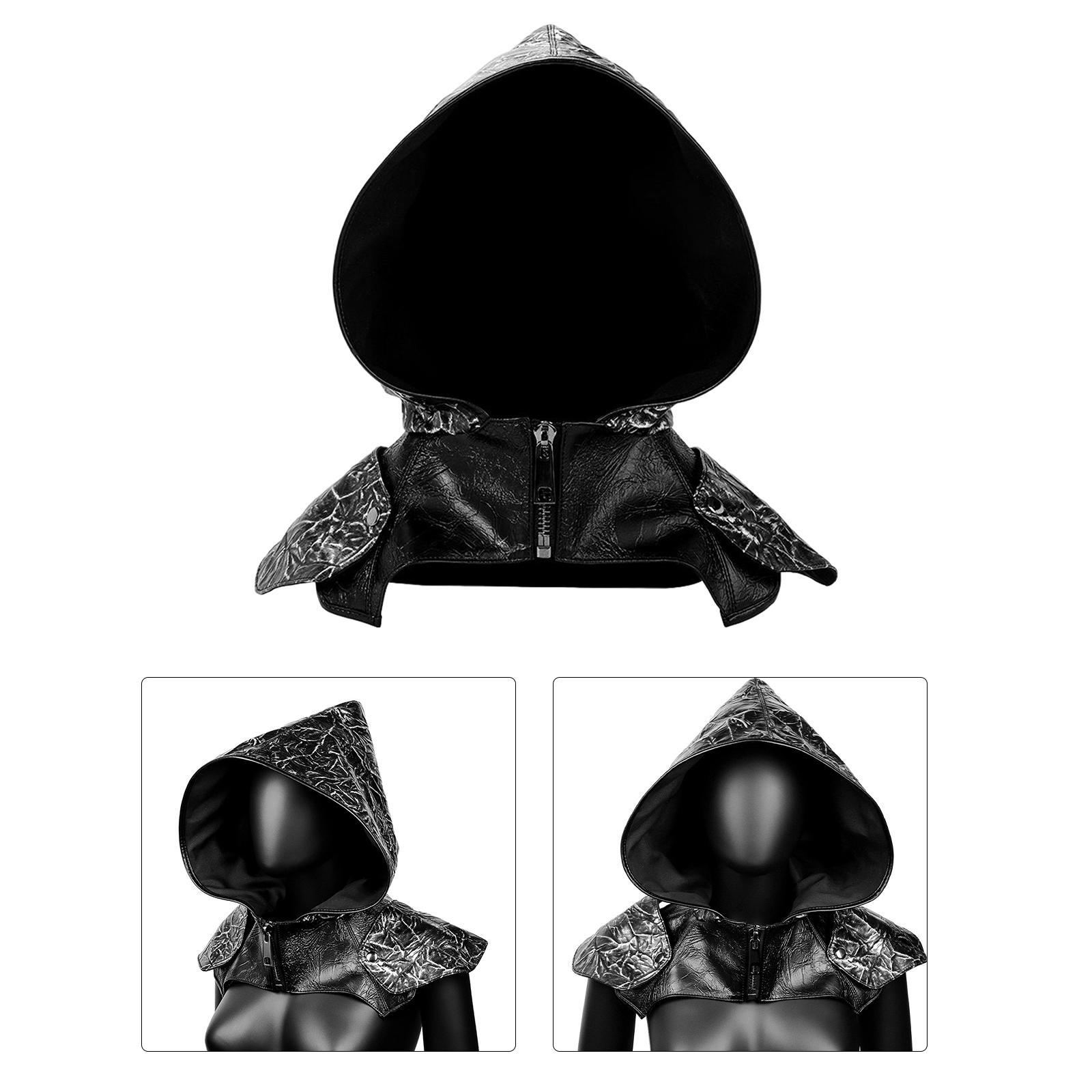 Halloween Hood Cloak Cosplay Costumes Medieval Cowl Cloak for Carnival Show