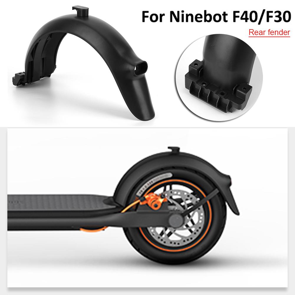 Xe tay ga điện phía trước/phía sau Fender Splash Proguad Back Back Back Chân xe phụ kiện cho các bộ phận thay thế của NineBot F30 F40 Color: Front Fender