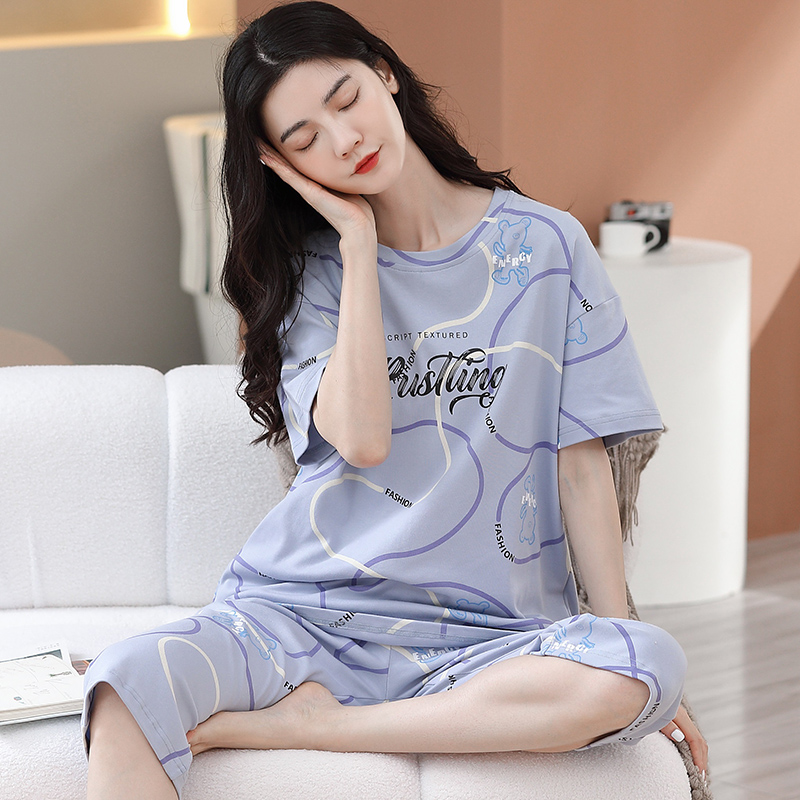 Quần áo mặc nhà cotton 5615