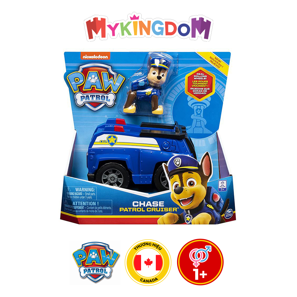 Đồ Chơi PAW PATROL Mô Hình  Xe Cứu Hộ Cơ Bản - Chase 6061799