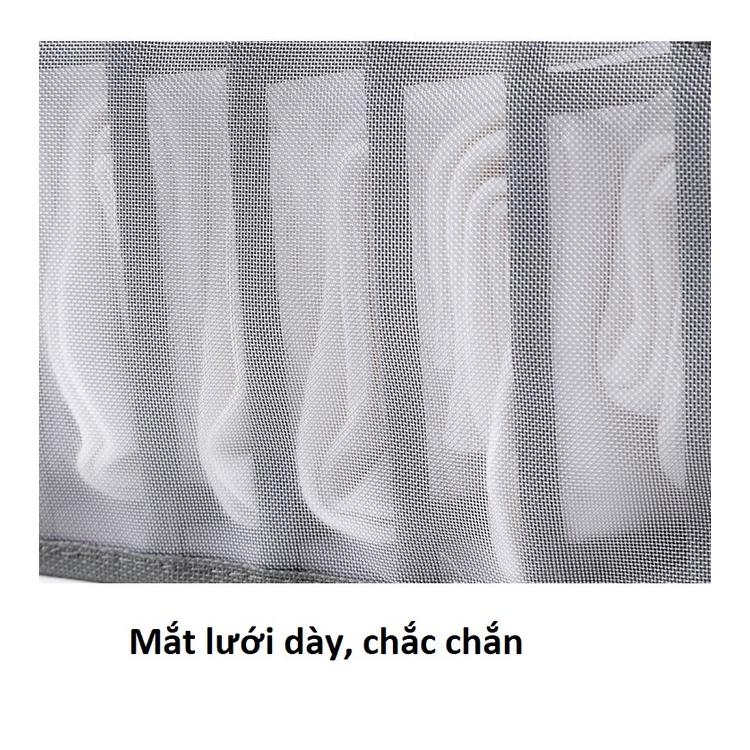 Túi vải đựng quần áo chia ngăn, hộp đựng đồ lót tất vớ gấp gọn tiện dụng tiết kiệm không gian