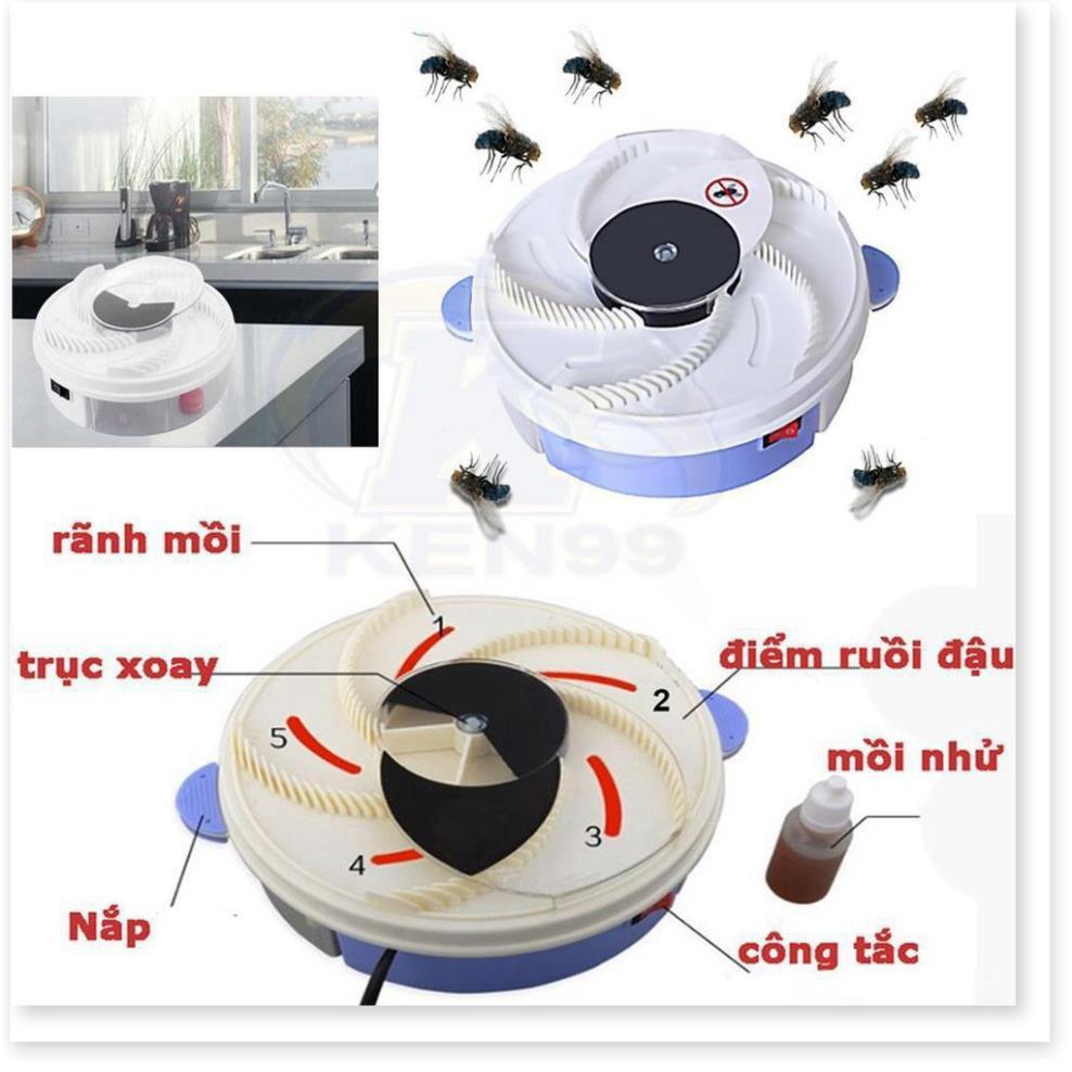 Máy bắt ruồi thông minh diệt tự động cao cấp .