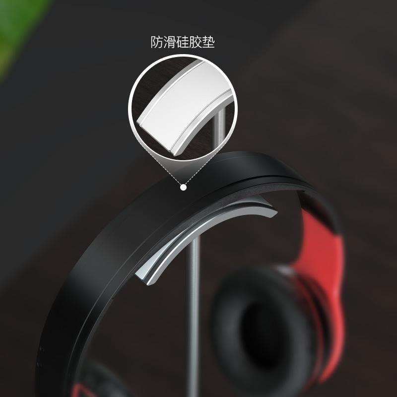 Vận Chuyển Nhanh Chóng Bán Lẻ Chân Đế Tai Nghe Bằng Hợp Kim Nhôm Chân Đế Tai Nghe Tai Nghe Kệ Kim Loại Tai Nghe Đỡ