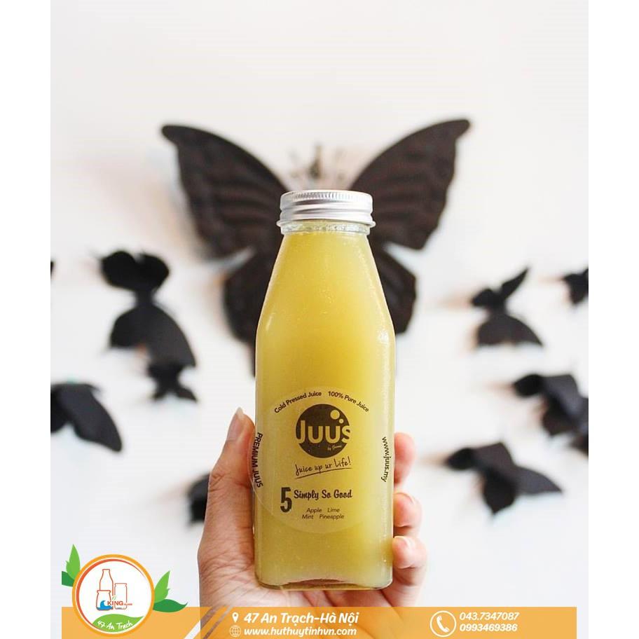 CHAI THỦY TINH nắp XOÁY 350ML