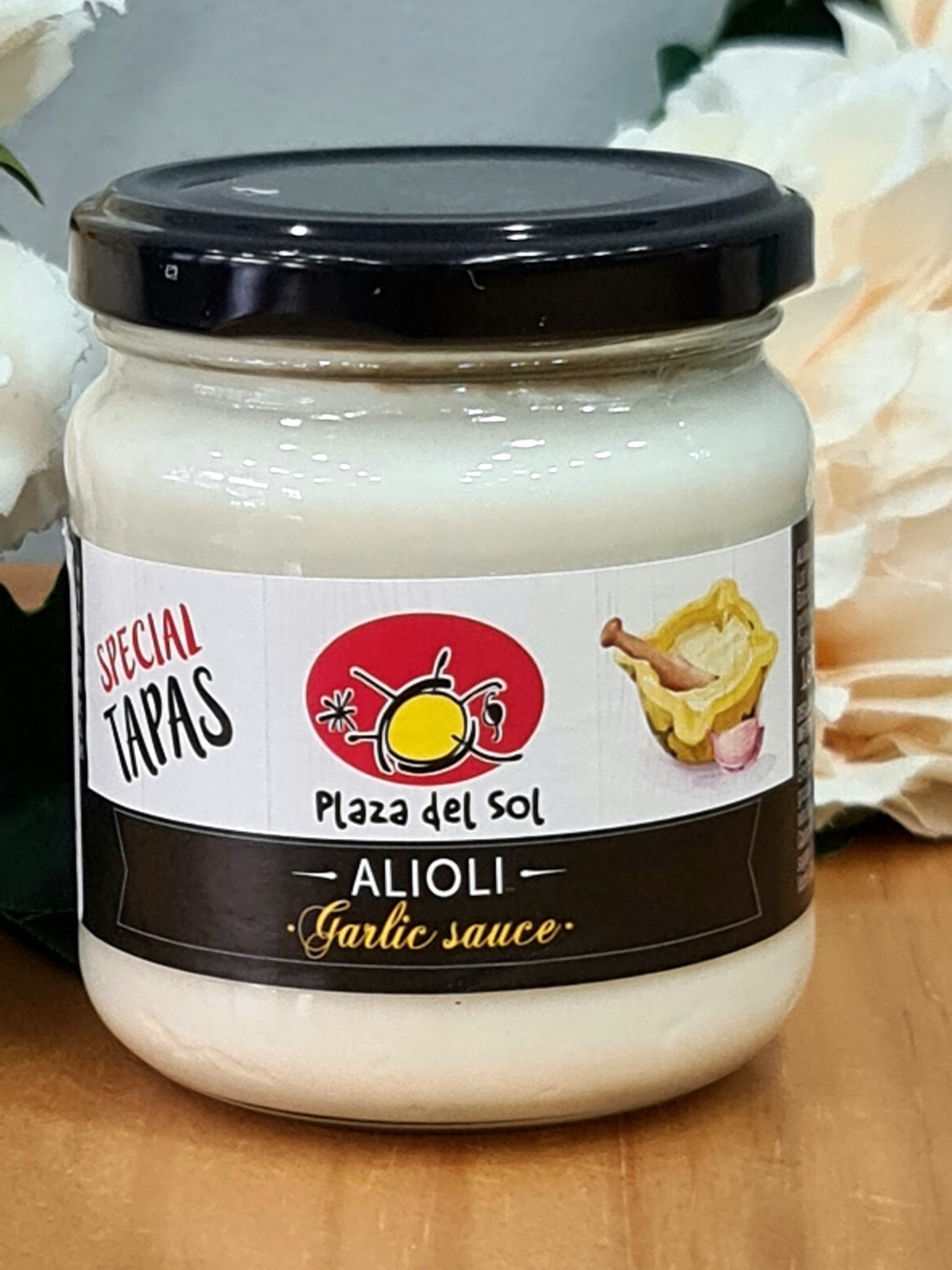 Sốt tỏi Plaza Del Sol - Alioli Garlic Sauce 180g