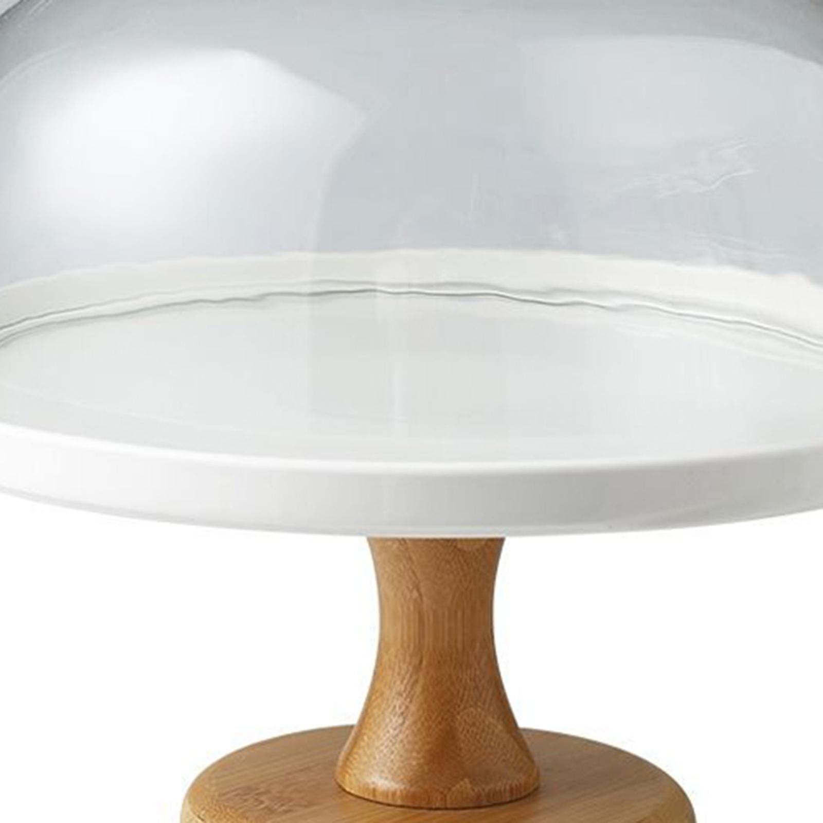 Cake Stand Dome Lid Glass Cover Serving Tray Cheese for Breakfast Food