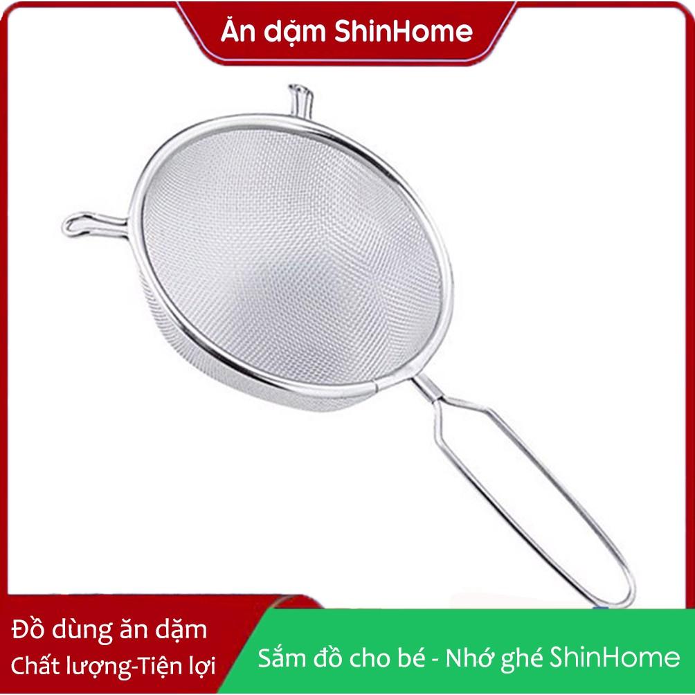 Rây lọc bột, vớt rau củ Echo 15cm - nội địa Nhật - mắt thưa