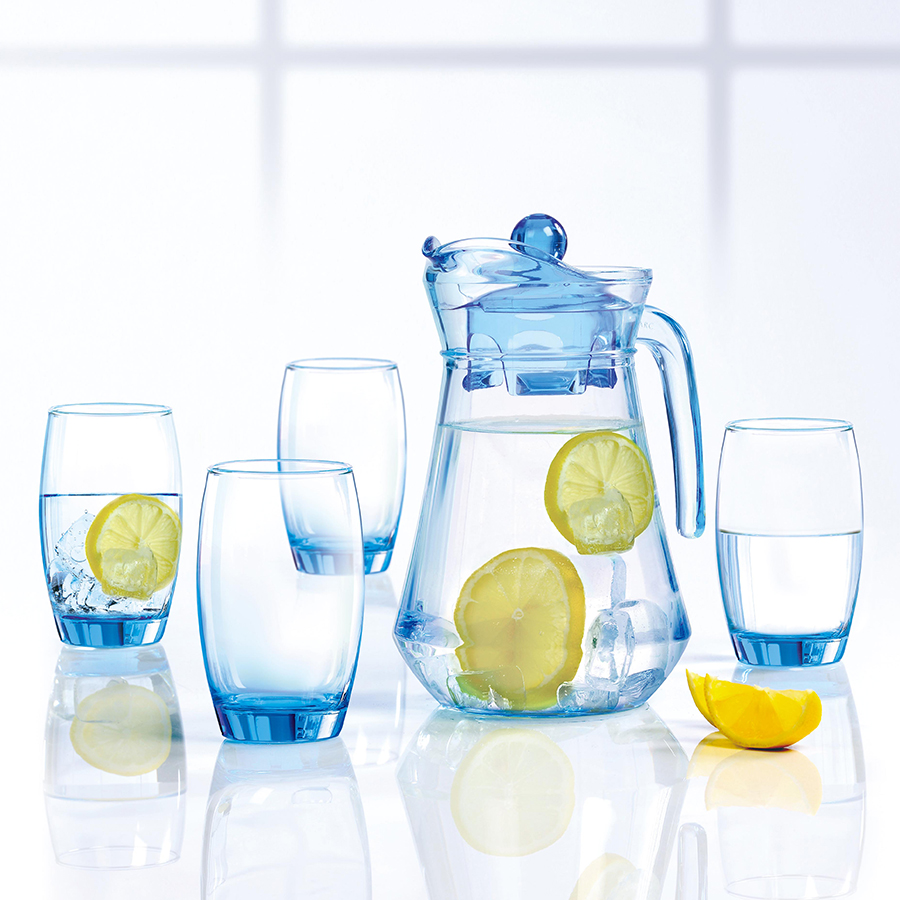 Bộ bình ly thủy tinh Luminarc Arc Ice Blue L0535