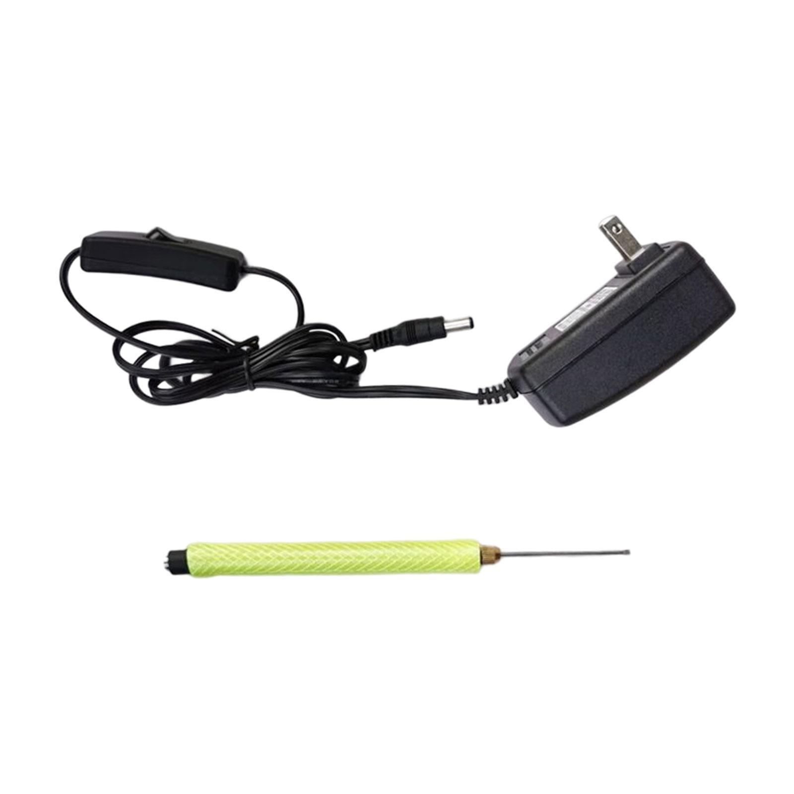 Foam Cutter  Adapter US Adapter Comfortable Craft Ergonomic Handle Non Slip Power Switch Hot Wire Foam Cutter for Foam Pearl Cotton