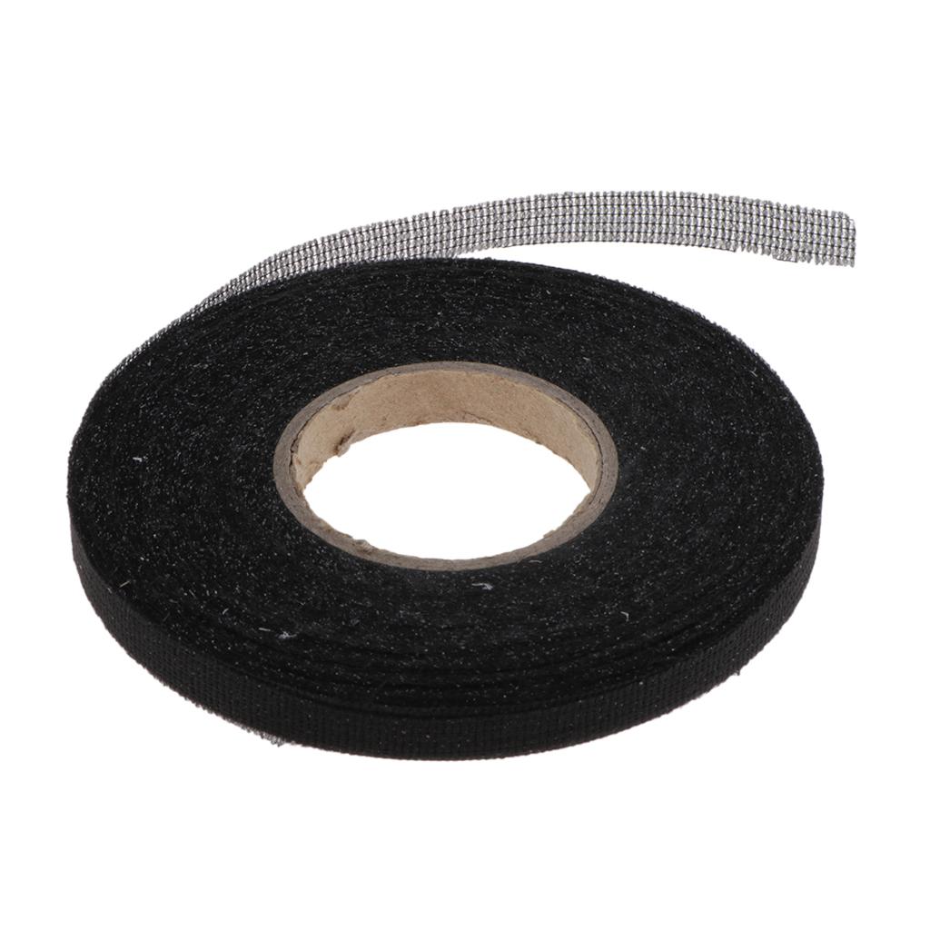 54 Yards Adhesive Hemming Tape Iron On Sewing Fabric Fusing Tape 1cm White