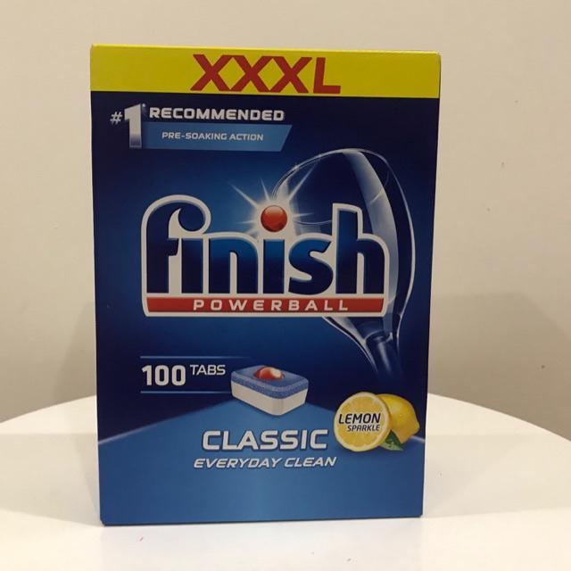 Viên rửa bát Finish Classic 100 viên - NHẬP KHẨU CHÍNH HÃNG