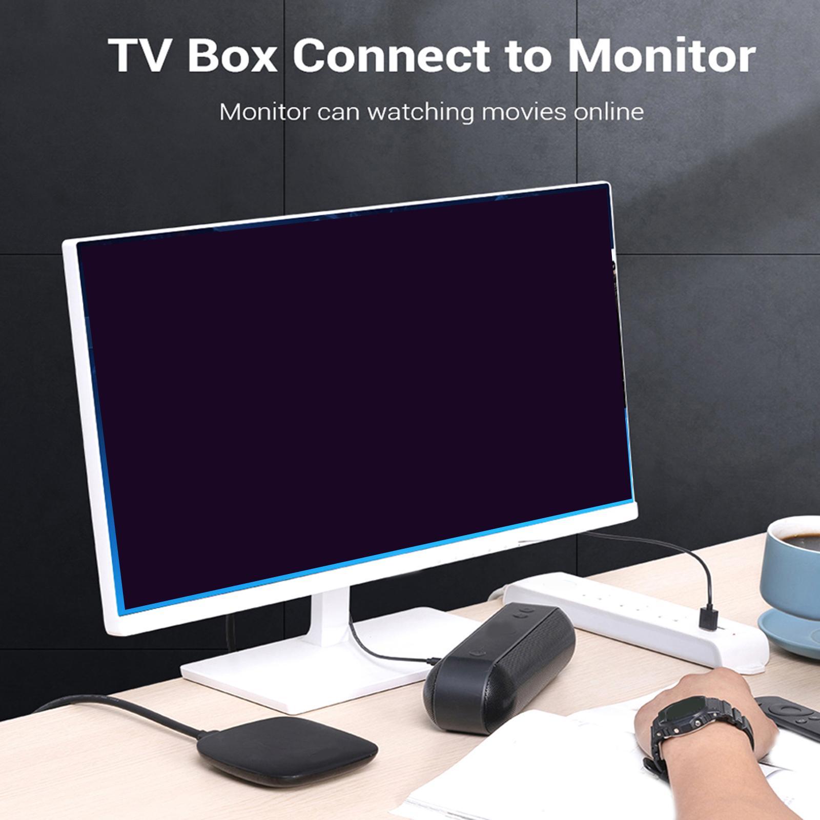 VGA to   Converter Cable with Audio 1080P for TV Boxes Computer Monitor